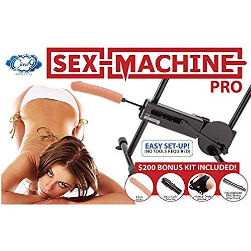 Cloud 9 Novelties Sex Machine Pro Updated Version with Suction Cups, Dildo Kit
