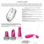 Jimmyjane - Iconic Pocket Classic Massager, Waterproof, White