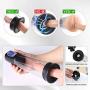 Rechargeable Automatic Penis Vacuum Pump with 4 Suction Intensities for Stronger Bigger Erection, Male Enhancement Pump Enlarger Adult Sex Toys with LCD Screen & Clear Cylinder for Easy Viewing