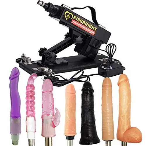 Massage Tool Machineguns Multi-Speed Adjustable Telescopic for Women with Different Attachments