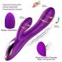 Computer Portable LED Vibrator Strongest Waterproof Cordless Handheld - Perfect Relief on Neck, Back, Foot, Hand Pains & Sports Injury - Best Rated for Travel Companion