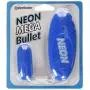 Pipedream Neon Luv Touch Neon Bullet Vibrator, Blue Pipedream Neon Luv Touch Neon Bullet Vibrator, Blue