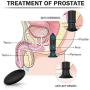 Vibrating Butt Plug, Male Vibrator Remote Control Anal Sex Toys Prostate Massager with 9 Vibrations Silicone P Spot Trainer Waterproof for Men Women Couple