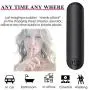 10 different speeds and powerful vibrations, wireless personal mini massager, waterproof, large size charging rod massage (black)