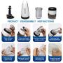 Electric Vǐbrǎting Piston Pocket Pũŝŝy Sùck Smart Cup Male Handsfree Mãstürbãtion Cup,Strong Suction Cup,Waterproof Design -Male Tshirt