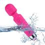 Wand Massager Cordless Vibrating Personal Back Neck Massage | Handheld Mini Body Massagers for Women | Waterproof | Muscle Electric Vibrating Masagers for Female | Small | Wireless | Pink