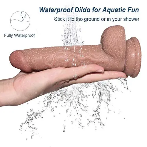 7 Inch Silicone Waterproof Massager for Women with Strong Suction Cup 7 Inch Silicone Waterproof Massager for Women with Strong Suction Cup