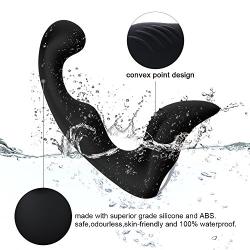 Vibrating Prostate Massager with Wireless Remote - Anal Sex Toy Male Vibrator Butt Plug 9 Vibration Modes – Waterproof Silicone, USB Fast Charge, Prostate Health