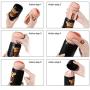 QHYAH Male Masturbator for Men Soft Silicone Realistic Vagina Pussy Vagina Easy Love Beer Bottle Stroker Cup Vibrator Real Realistic Sex Toys for Men