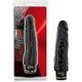 8" Soft Realistic Vibrating Dildo - Multi Speed Flexible Vibrator - Waterproof - Sex Toy for Women - Sex Toy for Adults (Black)