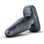 Smooth Suction Base Butt Plug - Anal Buttplug - Sex Toy for Women - Sex Toy for Men (Black)