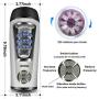 SPFOZ Sex Male Masturabation Doll for Men Pussey Vibator Ball Stress Relief Silicone Prostate Vibrarator T-Shirt