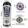 SPFOZ Sex Male Masturabation Doll for Men Pussey Vibator Ball Stress Relief Silicone Prostate Vibrarator T-Shirt