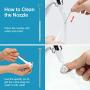 Luvkis Anal Douche Before or After Anal Play Safe and Simple Enema Cleaning Kit Blue