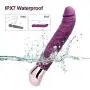 8Inch Cordless Vibrating Wand Massager 10 Speed, Luvkis Realistic Dildo Vibrator Toy Waterproof & Rechargeable for Woman and Couple Playing Back,Neck & Shoulder Aches 8Inch Cordless Vibrating Wand Massager 10 Speed, Luvkis Realistic Dildo Vibrator Toy Waterproof & Rechargeable for Woman and Couple Playing Back,Neck & Shoulder Aches