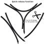 Cob Silicone Cock Ring Set Erection Enhancing Penis Ring Set