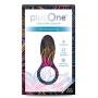 PlusOne Vibrating Ring, Tantalizing Teal, 0.22 Pound