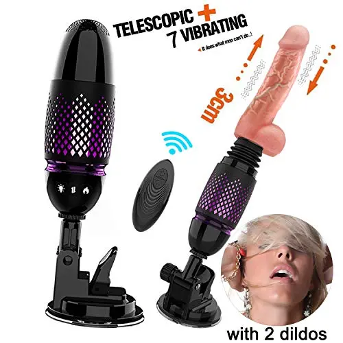 FREDORCH Wireless Remote Control Automatic Sex Machine Telescopic Dildo Vibrators for Women Sex Toys for Woman (with Two Dildos) FREDORCH Wireless Remote Control Automatic Sex Machine Telescopic Dildo Vibrators for Women Sex Toys for Woman (with Two Dildos)