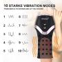 Penis Training Male Masturbator, Fovel Sexual Wellness Endurance Prolonging Vibrator Toy Improving Erection 12 Modes Waterproof Masturbation Glans Trainer Massager Sex Adult Toys for Durability