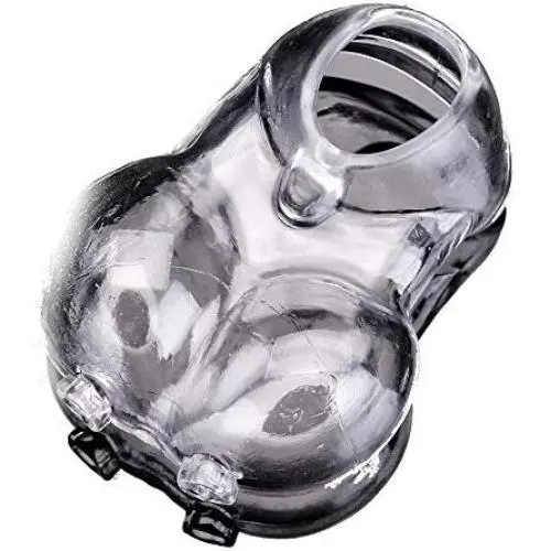 Oolong Balls Silicone Rìng Waterproof Maa-saage Tool for Couples (Transparent) Oolong Balls Silicone Rìng Waterproof Maa-saage Tool for Couples (Transparent)