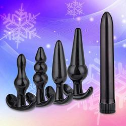 CONtenct 7PCS Vibritor Anul Plug Adult Six Toys Kit Band Slave Toy Games for Couple s