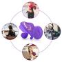 Exercise Massager with Heating with 7 Modes Speed, Whisper Quiet, Waterproof, Handheld, Cordless for Neck Shoulder Back Body Massage, Sports Recovery & Muscle Aches - Purple Mini