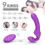 Vibrating Strapless Strap on Dildo Vibrator Sex Toys – Adorime Silicone Rechargeable Remote Control Female Clitoris Stimulate Adult Gal Pal G-Spot Massager for Lesbian and Women