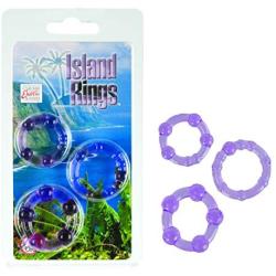 California Exotics Island Rings, Purple