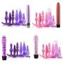 RITER 10 Speed Mini Bullet Vibrantor 7PCS Sex Games Kit for Couples Vibrantors Amal Plugs Adullt Products Set