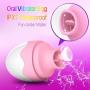 XSEXO -7 Frequency Vibration Wand Tongue Vibrate Oral Tongue Simulator Multi Speed Clitorial Sucking Toy for Female
