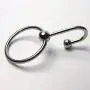 HuntGold Stainless Steel Cock Head Penis Ring Urethral Plug Erection Enhancer Delay Premature Ejaculation Dia. 28mm HuntGold Stainless Steel Cock Head Penis Ring Urethral Plug Erection Enhancer Delay Premature Ejaculation Dia. 28mm