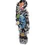 Pinkiou Temporary Tattoo Full Arm Body Stickers Arm Shoulder Tattoo For Man Women Buddha, Skull, Eagle eye, Beauty and Beast Etc (18-0094)