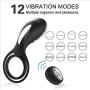 QQQQC Waterproof Black Soft Silicone Ring Men Hard Enhancer Delay Toy Adult Products sěx Toys
