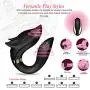 UTIMI Clitoral Vibrator G Spot Wearable Vibrators C Shape Stimulator Adult Sex Toys with Remote Control for Women and Couples UTIMI Clitoral Vibrator G Spot Wearable Vibrators C Shape Stimulator Adult Sex Toys with Remote Control for Women and Couples