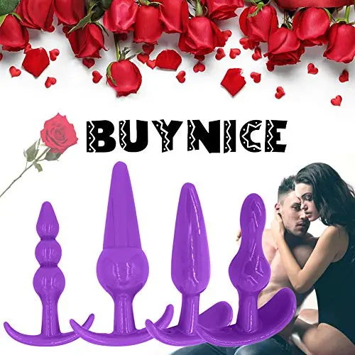 Relax Toy Amal Plug Buttpluģ for Women Extremely Soft Anales Trainer Pleasure Toy Silicone Waterproof for Adult and Couple Play Purple Relax Toy Amal Plug Buttpluģ for Women Extremely Soft Anales Trainer Pleasure Toy Silicone Waterproof for Adult and Couple Play Purple