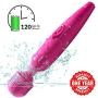 ❤Personal Wand Massager Cordless- DIBOTA Powerful Handheld Rechargeable Stress Relief Massage Stick, Therapeutic Massage for Foot Back Neck Full Body - Upgraded 20x Multi-Speeds (Red)