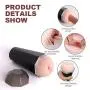Male Masturbator Cup Pocket Pussy Stroker, SHEQU Realistic Silicone Vagina Pocket Masturbation Cup Adult Sex Toys Men for Virgin Vaginal Sex (Sexy Black Lily) Male Masturbator Cup Pocket Pussy Stroker, SHEQU Realistic Silicone Vagina Pocket Masturbation Cup Adult Sex Toys Men for Virgin Vaginal Sex (Sexy Black Lily)