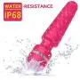 Personal Massager Wand, Magic Mini Dual Vibrating Wand with 10 Powerful Speeds 20 Vibration, Cordless Waterproof Massaging Wand for Foot Back Neck Shoulder - Super Pink Personal Massager Wand, Magic Mini Dual Vibrating Wand with 10 Powerful Speeds 20 Vibration, Cordless Waterproof Massaging Wand for Foot Back Neck Shoulder - Super Pink
