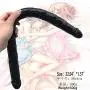 22.04&quot*1.57&quot Huge Double Penis, Sex Toys G-Point Anal Plug Sex Two-Headed Dildo Squirting Massager Realistic Appearance Feeling for Gay Lesbian Adults Penis Cock Ring