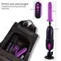 Hismith Auto Sex Machine for Women, Pro Traveler Love Machine 3 Speeds & 8 Frequencies Vibrator Portable Thrusting Machine Remote Control Fucking Machine with Silicone Dildo Hismith Auto Sex Machine for Women, Pro Traveler Love Machine 3 Speeds & 8 Frequencies Vibrator Portable Thrusting Machine Remote Control Fucking Machine with Silicone Dildo