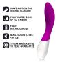 LELO Mona Wave Best Internal G-Spot Massage Vibrator, 10 Vibration Modes, Deep Rose