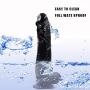 Worth Having/Huge Dongs 13 Inch Huge Big Size Thick Flexible Medical-Grade Stick Insert Plug in Soft Wand Black