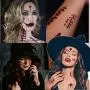Halloween Temporary Tattoos, Zombie Makeup, Scar Wound Blood Bleeding Tattoo Stickers for Kids Women Men Halloween Party Cosplay Costume Halloween Temporary Tattoos, Zombie Makeup, Scar Wound Blood Bleeding Tattoo Stickers for Kids Women Men Halloween Party Cosplay Costume