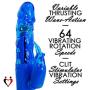LeLuv Rabbit Vibrator Wave Passion Rotating Beads Digital Control Pink