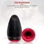 Urnight Vibrating Male Masturbator Cup Masturbation Sex Toys With 6 Vibration Modes and 3 Intensity Levels Waterproof , Realistic Male Sleeve Stroker With Innovative Squeezable Panels