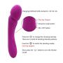 G Spot Vibrator, Female Big head Vibrator Dildo Vagina Clitoris Stimulator Powerful Motor Waterproof with 10 Vibration Patterns-Adult Sex Toys for Women Couple