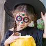 MUYOS Halloween Tattoos for Kids - Bat, Skeletons, Ghosts, Pumpkins, Spiders Temporary Tattoo Sticker - Halloween Party Favor Decorations -12 Sheets