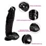 12in Body-Safe Silicone Luxury High Quality Black Huge Dîldɔ Waterproof Hands-Free Massage Wand Toys