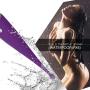 G-Spot Vibrator, Enlove, Clitoral Nipple Vagina Silicone Vibrator with 10 Rotating Vibration Modes, Waterproof Adult Sex Toys for Women Female Ejaculation and Couples Play, Purple