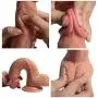 7 Inch Dildo Pure Two-Layer Silicone Soft Outside and Firm Inside Penis with Strong Suction Cup 7 Inch Dildo Pure Two-Layer Silicone Soft Outside and Firm Inside Penis with Strong Suction Cup